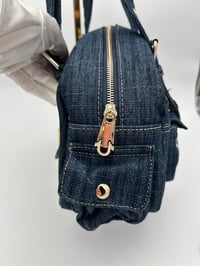 Image 8 of True Religion Denim Patchwork Shoulder Bag