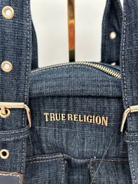 Image 2 of True Religion Denim Patchwork Shoulder Bag