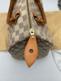 Image 9 of Louis Vuitton Speedy 30 Damier Azur