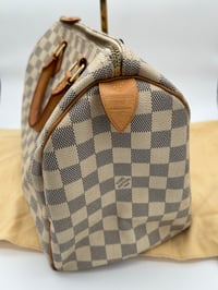 Image 12 of Louis Vuitton Speedy 30 Damier Azur