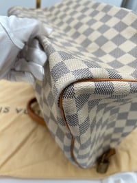 Image 19 of Louis Vuitton Speedy 30 Damier Azur