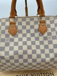 Image 2 of Louis Vuitton Speedy 30 Damier Azur