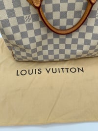 Image 24 of Louis Vuitton Speedy 30 Damier Azur