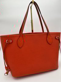 Image 1 of Louis Vuitton Neverfull PM Orange Epi Leather Shoulder Bag