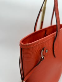 Image 15 of Louis Vuitton Neverfull PM Orange Epi Leather Shoulder Bag