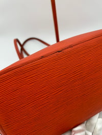 Image 17 of Louis Vuitton Neverfull PM Orange Epi Leather Shoulder Bag