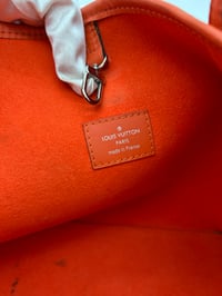 Image 25 of Louis Vuitton Neverfull PM Orange Epi Leather Shoulder Bag