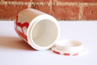 Image 3 of Lidded jar - porcelain