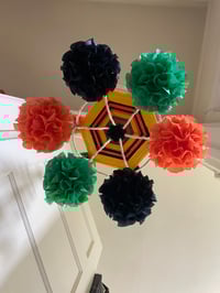 Image 3 of Orange & Green Mums Pajak