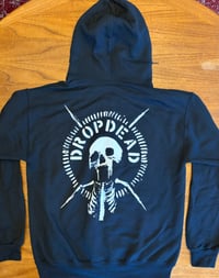 Image 3 of DROPDEAD "Warskull" Zipper Hooded Sweatshirt
