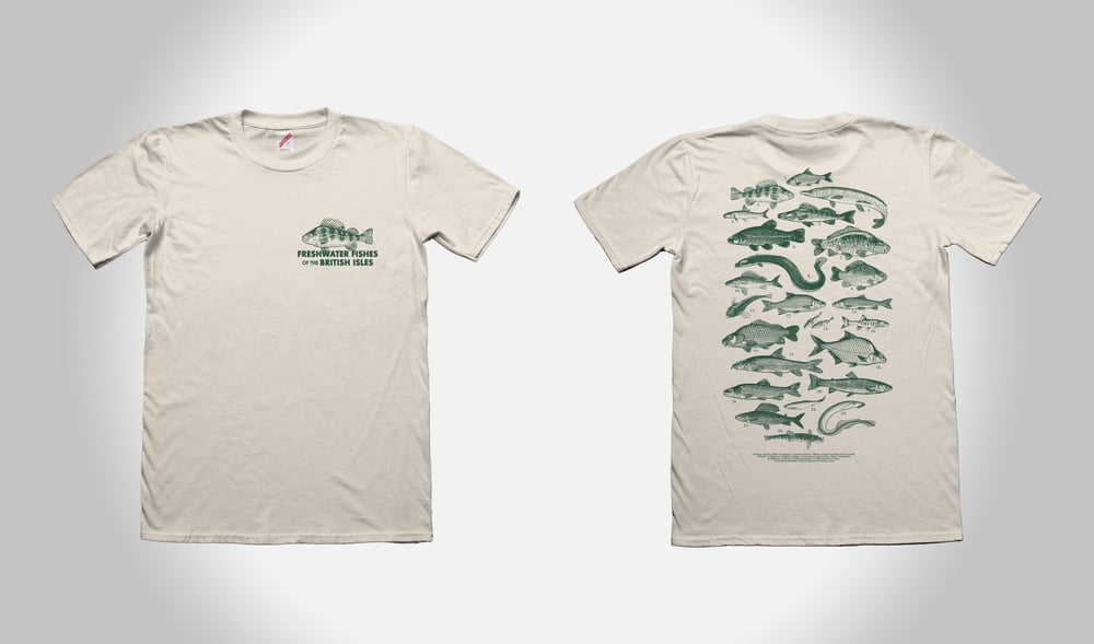 Freshwater Fish of the British Isles Species T Shirt