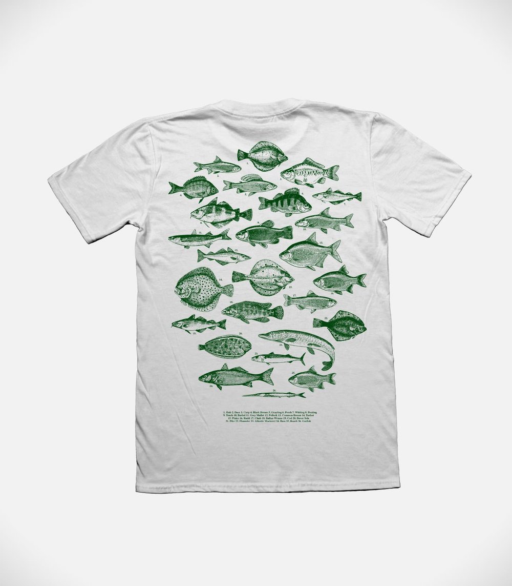 Common Fish of the British Isles Species T Shirt