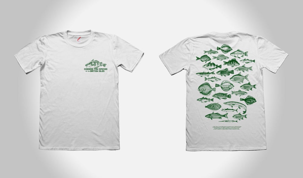 Common Fish of the British Isles Species T Shirt