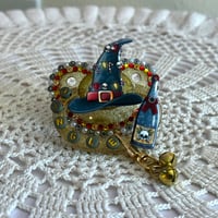 Image 1 of Witchy Creepy Christmas Adult Pacifier