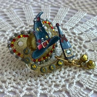 Image 2 of Witchy Creepy Christmas Adult Pacifier