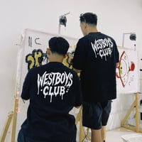 Image 2 of FOUNDERS TEE ( WHITE / BLACK )