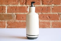 Image 1 of Two-tone soap dispenser – large/black