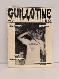 Image 1 of Guillotine Fanzine  #9 