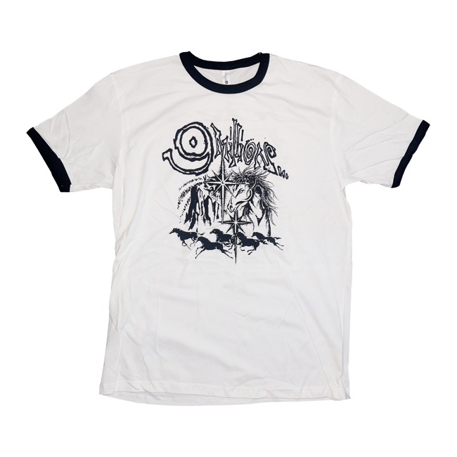 9Million Tour Tee (White Ringer)