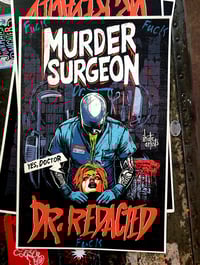 *SIGNED* Dr. Redacted Poster - FUCK FUCK FUCK