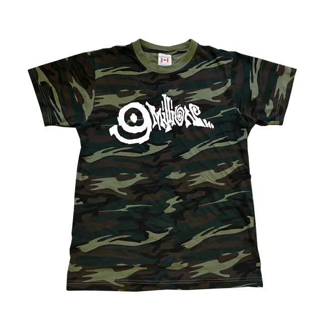 9Million Camo Tee (White Logo)