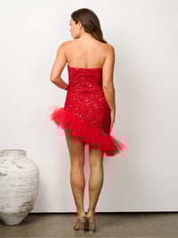 Image 2 of Sparkling Tulle Sequin Dress