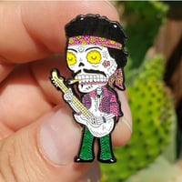 Jimi Calavera Soft Enamel Pin 