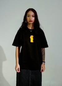 Image 1 of VOLUME 3 OVERSIZED BOXY TEE ( BLACK )