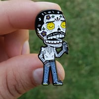 Freddie Mercury Calavera Soft Enamel Pin 
