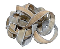 Image 1 of 1PC. SHADOW DANCER 42" hand dyed wrist wrap bracelet silk ribbon//Yoga wrist wrap bracelet ribbon