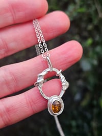 Image 2 of Enchanted Amber Necklace 