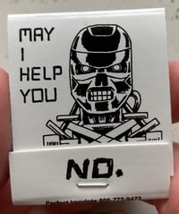 Image 1 of Unhelpful AI Matchbook