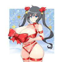 Image 1 of Goddess Hestia Christmas Vixen Vinyl Decal