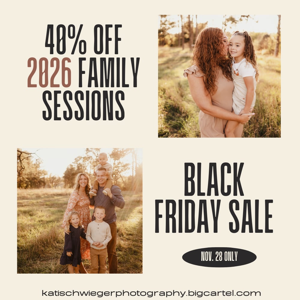 Image of 40% Off 2025 Family Sessions {11.28.2025 only}