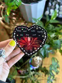 Father Figure Sparkle Sticker 