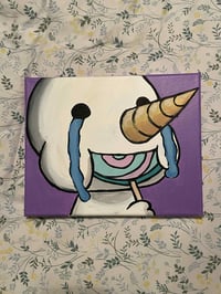 Image 2 of "Plue" 8"x10" Painting 