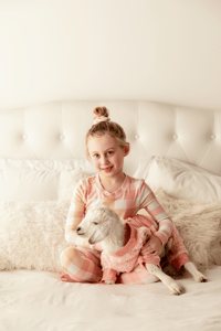 Image 2 of Dec 12th Holiday Goats in Pajamas minis