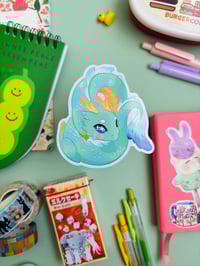 Green Dragon Vinyl Sticker 