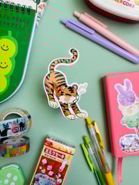 Image 2 of Tiger Roar Vinyl Sticker 