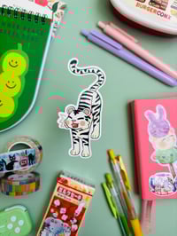Image 3 of Tiger Roar Vinyl Sticker 