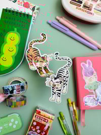 Image 1 of Tiger Roar Vinyl Sticker 