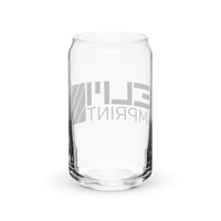 Image 1 of ELM Beer Can Glass