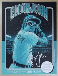Elton John - Los Angeles 1975 - Commemorative Art Print