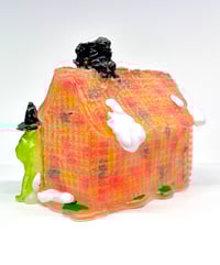 Image 4 of Gingerbread House Candyland Orange
