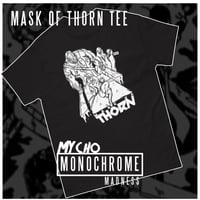Image 1 of MASK OF THORN - MONOCHROME UNISEX TEE