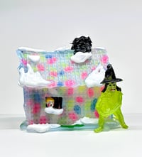 Image 1 of Gingerbread House Candyland Blue