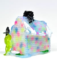 Image 4 of Gingerbread House Candyland Blue