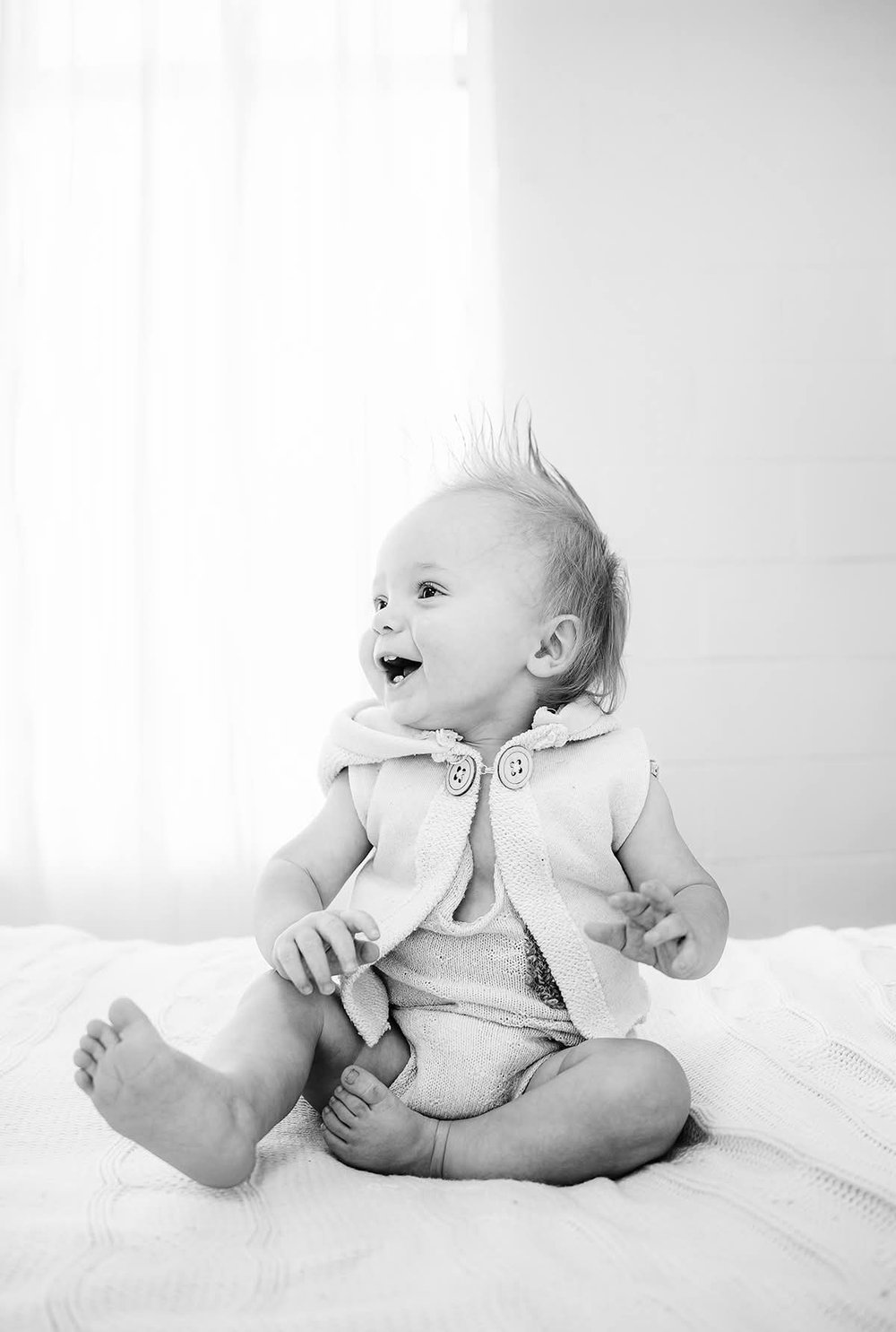 Image of Black and white personality 