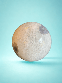 Image 2 of Moss Agate and Quartz Sphere