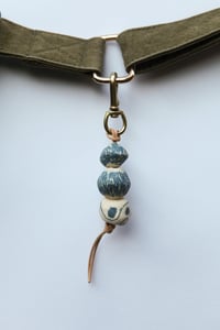 Image 2 of Blue sketch bag charm